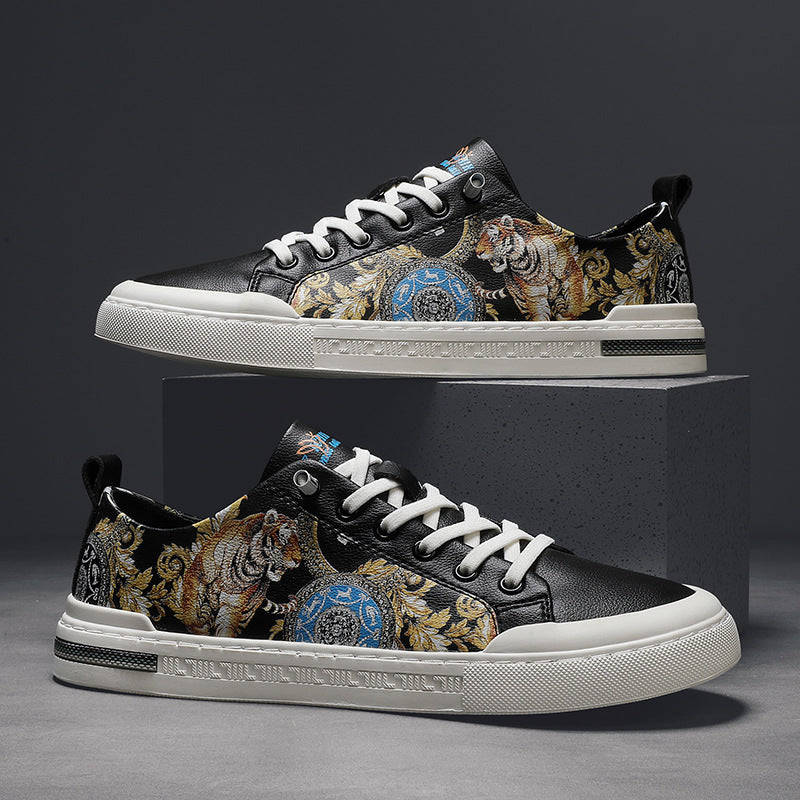 Artisan Leather Sneakers Elizabeth Ainsley Men's Everyday