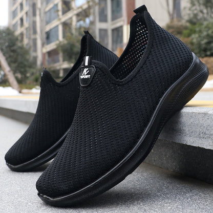 Breathable Elizabeth Ainsley Men's Flyknit Sneakers