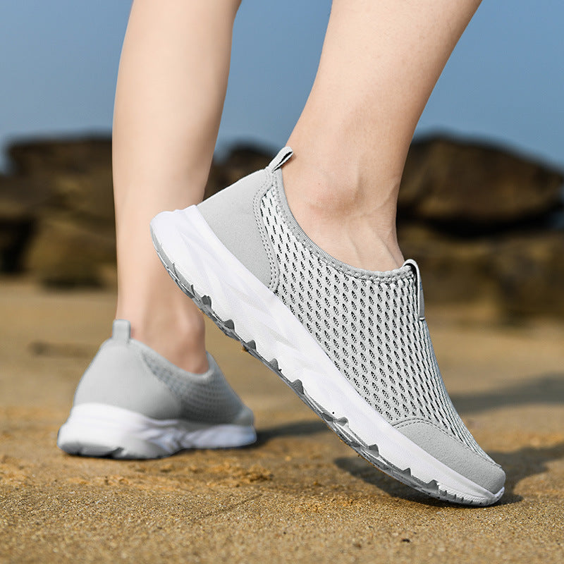 Breathable Elizabeth Ainsley Mesh Running Sneakers