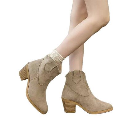 Elizabeth Ainsley Retro Bootie - Sock-Like Cuff Support