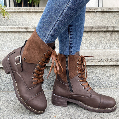 Elizabeth Ainsley Martin Boots - Chunky Heel Comfort