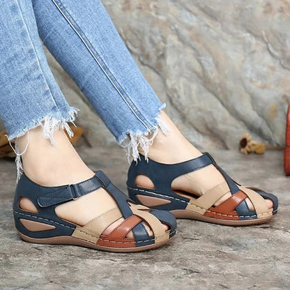 Comfort Wedge Sandals by Elizabeth Ainsley for Everyday Wear
