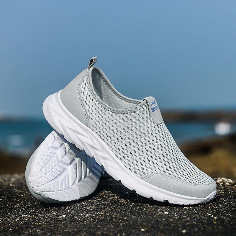 Breathable Elizabeth Ainsley Mesh Running Sneakers