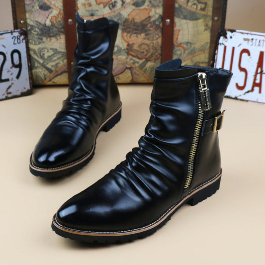 Elizabeth Ainsley Boots - Height Increasing Korean Style