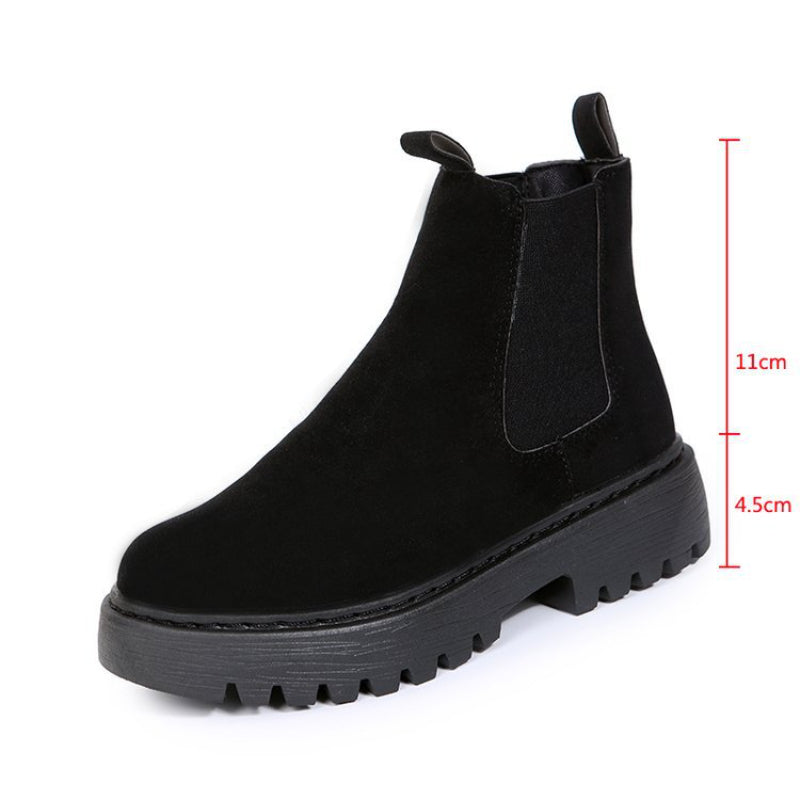 Elizabeth Ainsley Ankle Boots - Chunky Platform Comfort