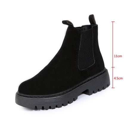 Elizabeth Ainsley Ankle Boots - Chunky Platform Comfort