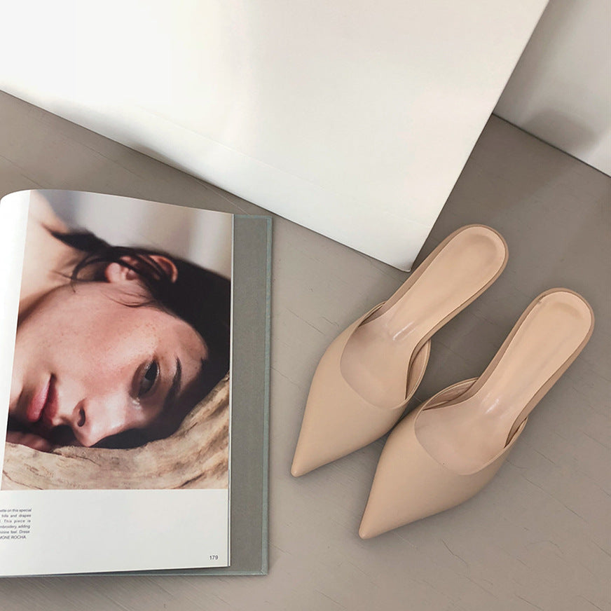 Chic Pointed Toe Elizabeth Ainsley Stiletto Heels