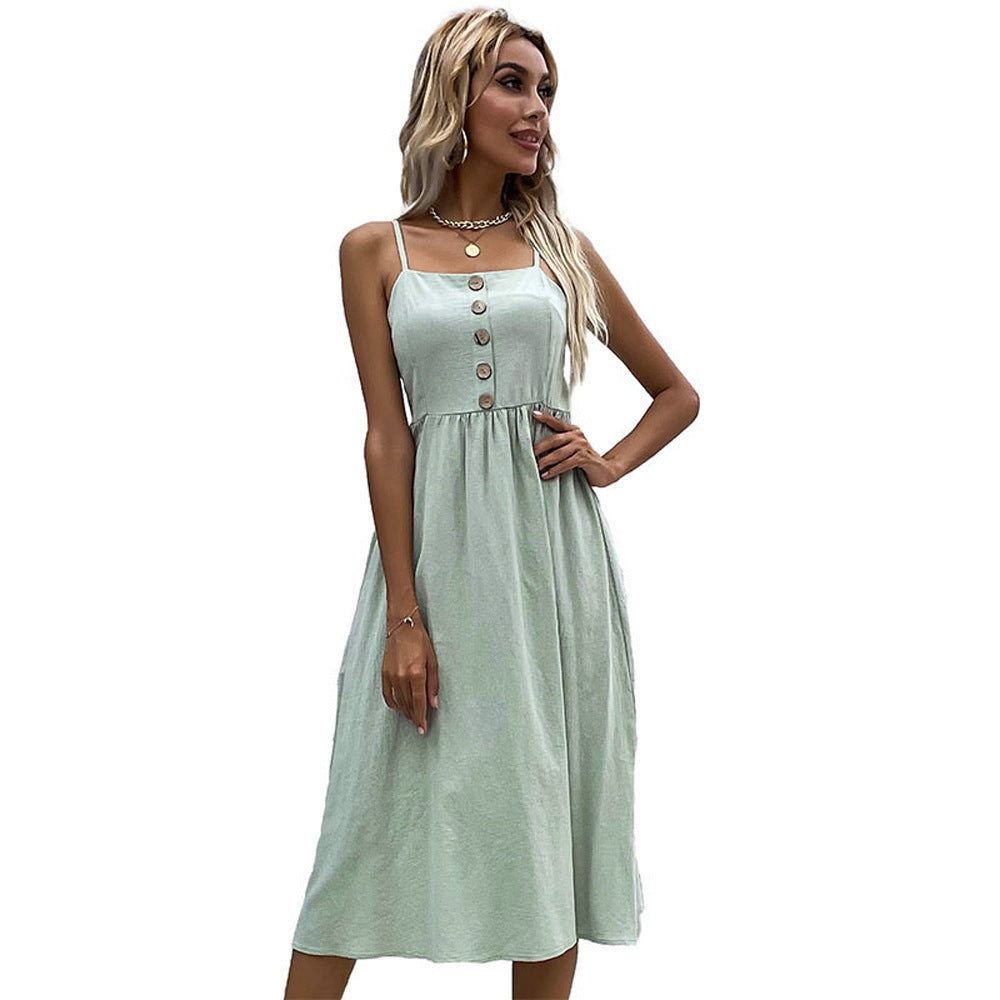 Chic Midi Sundress Elizabeth Ainsley Summer Collection