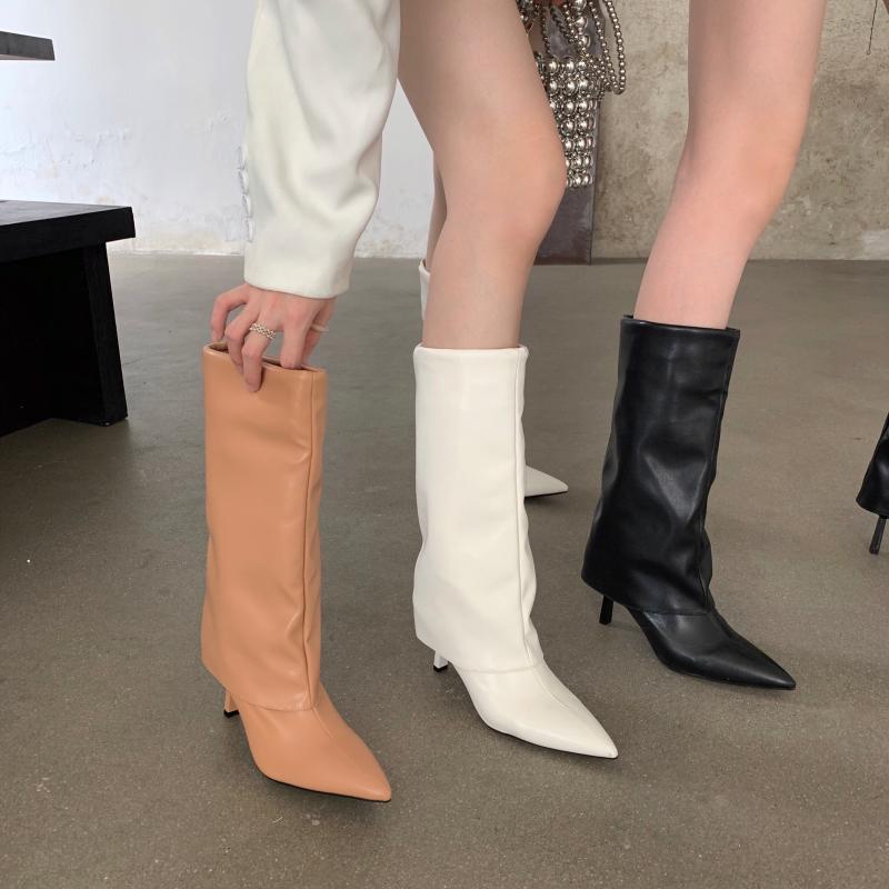 Elizabeth Ainsley Women's Pointed Toe Boots - Spring Comfort
