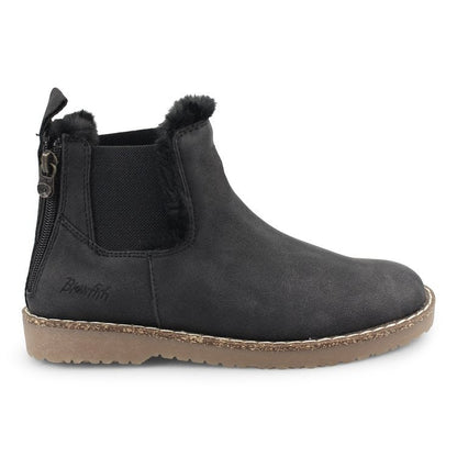 Elizabeth Ainsley Leopard Suede Boots - Warm & Supportive