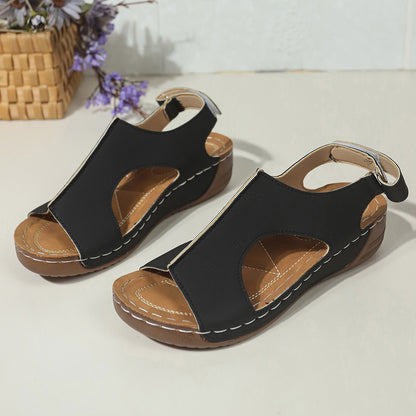 Comfort Wedge Sandals by Elizabeth Ainsley