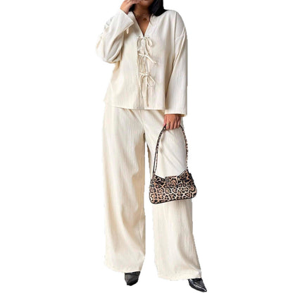 Elegant Apricot Lounge Set Elizabeth Ainsley Womenswear