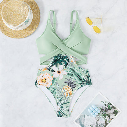 Chic Hollow Out Elizabeth Ainsley One-Piece Bikini