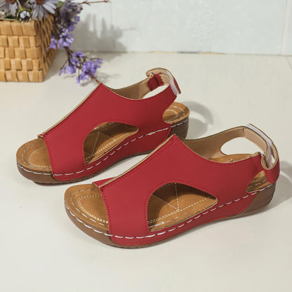 Comfort Wedge Sandals by Elizabeth Ainsley