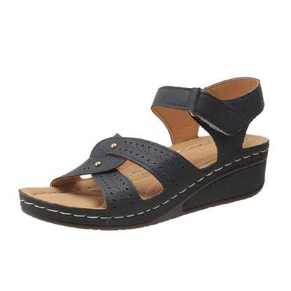 Chic Wedge Sandals by Elizabeth Ainsley