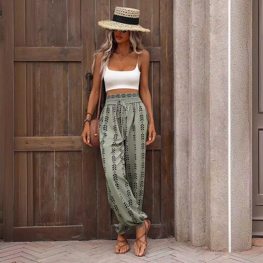 Boho Wide-Leg Pants by Elizabeth Ainsley
