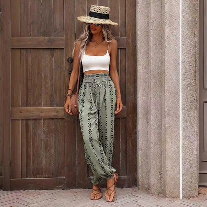 Boho Wide-Leg Pants by Elizabeth Ainsley