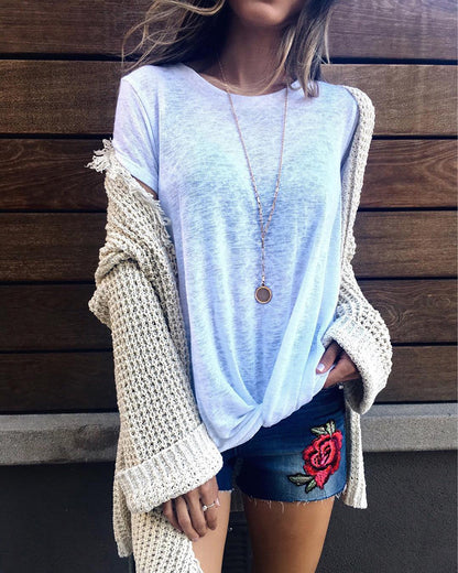 Chic Crossover Elizabeth Ainsley Summer Blouse