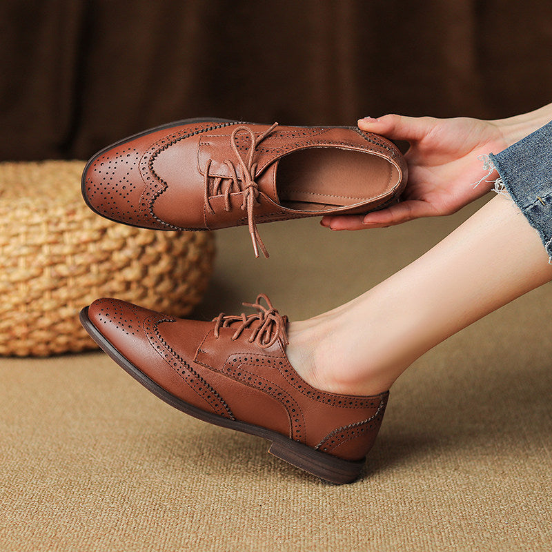 Classic British Lace-Up Shoes by Elizabeth Ainsley