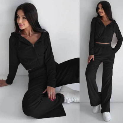 Chic Elizabeth Ainsley Two-Piece Sweatshirt Lounge Set