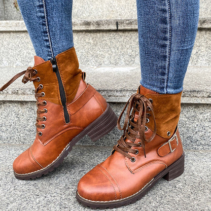 Elizabeth Ainsley Martin Boots - Chunky Heel Comfort