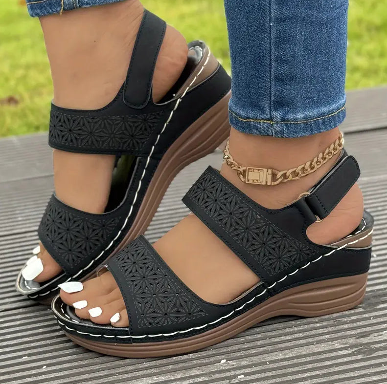 Pinterest-Inspired Elizabeth Ainsley Wedge Sandals