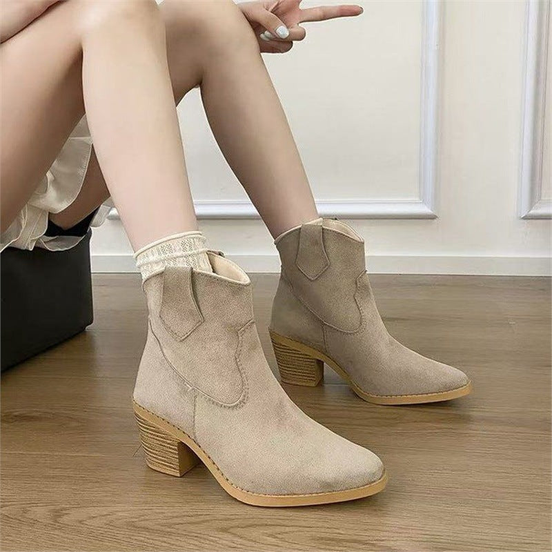 Elizabeth Ainsley Retro Bootie - Sock-Like Cuff Support