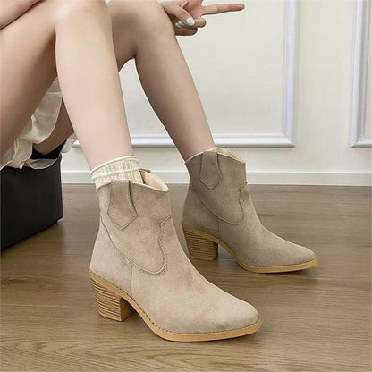 Elizabeth Ainsley Retro Bootie - Sock-Like Cuff Support