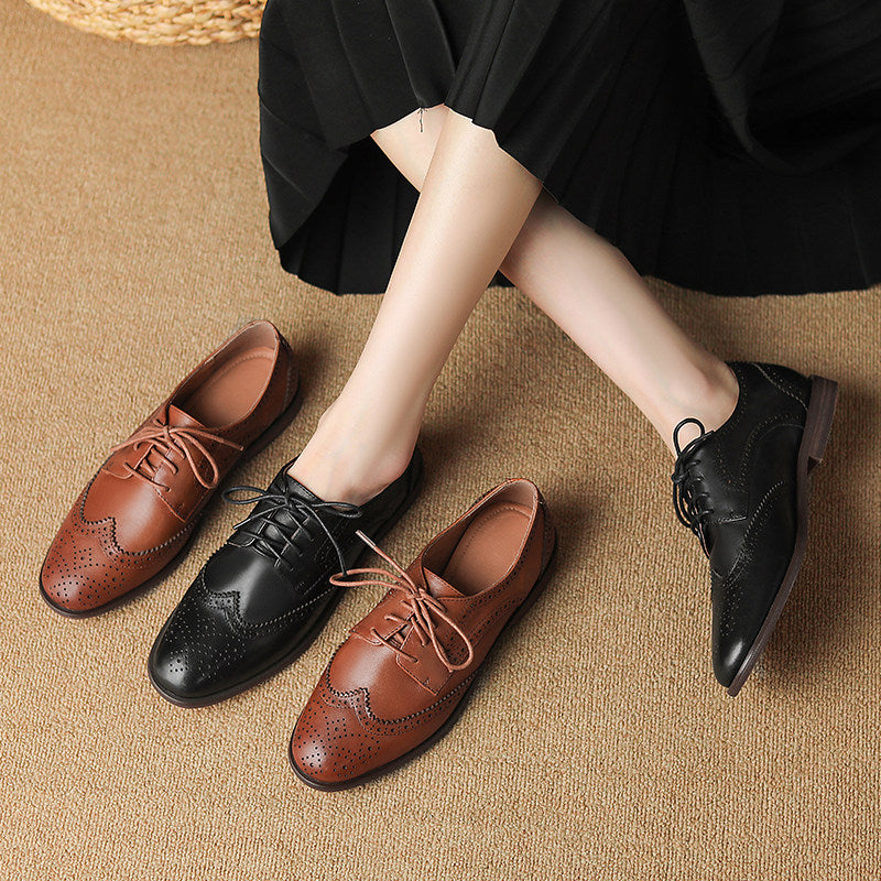 Classic British Lace-Up Shoes by Elizabeth Ainsley
