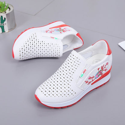 Embroidered Slip-On Loafers by Elizabeth Ainsley