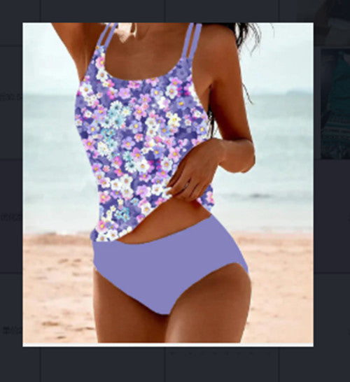 Retro High Waist Bikini by Elizabeth Ainsley