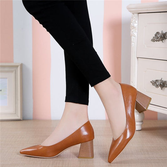 Chic Pointed Toe Heels by Elizabeth Ainsley
