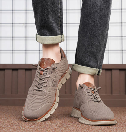 Breathable Elizabeth Ainsley Mesh Sneakers for Men