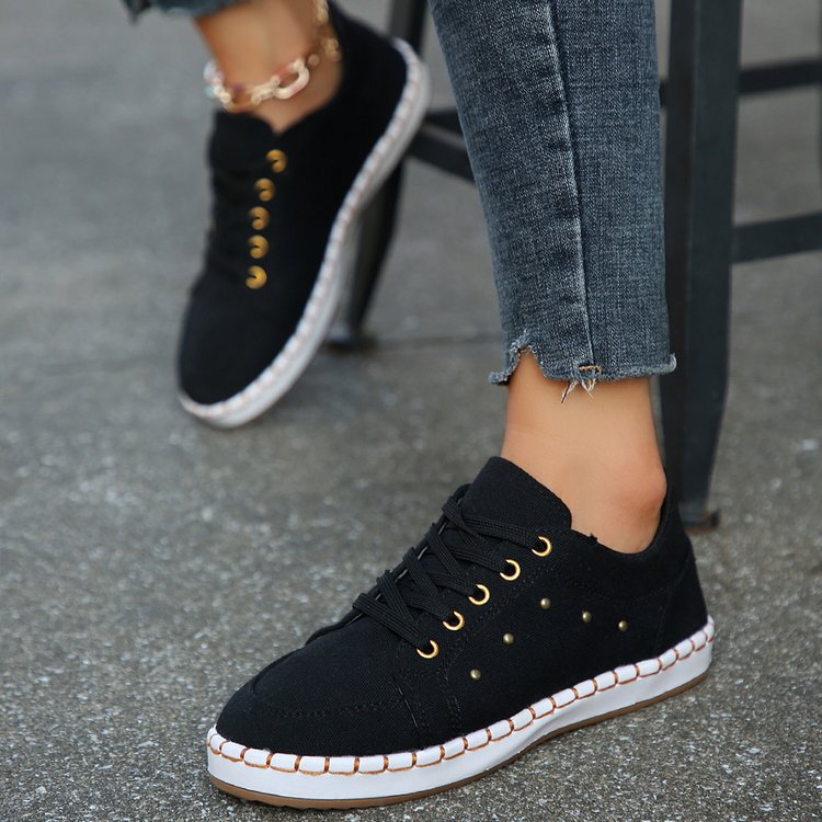 Leopard Print Elizabeth Ainsley Canvas Sneakers