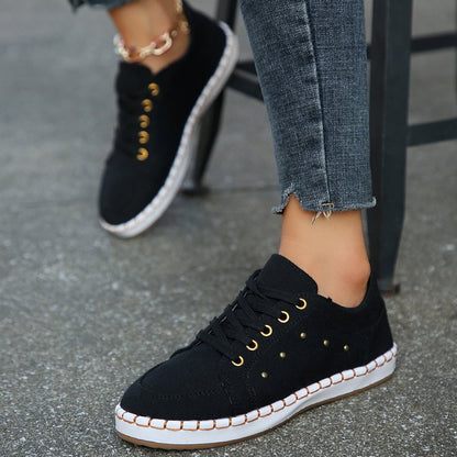 Leopard Print Elizabeth Ainsley Canvas Sneakers