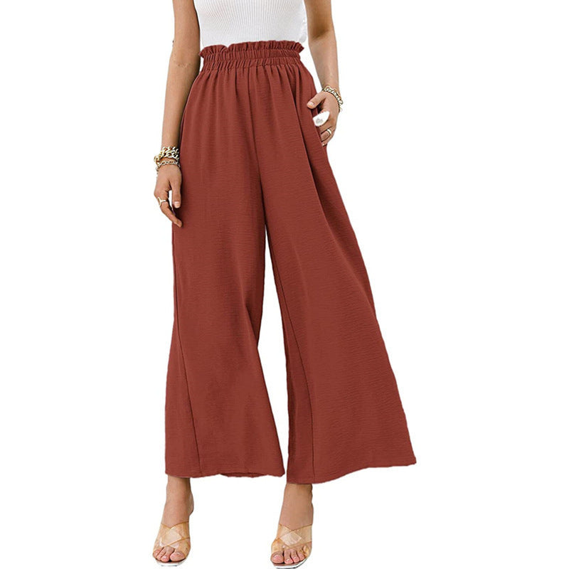 Pinterest-Inspired Elizabeth Ainsley Wide Leg Trousers