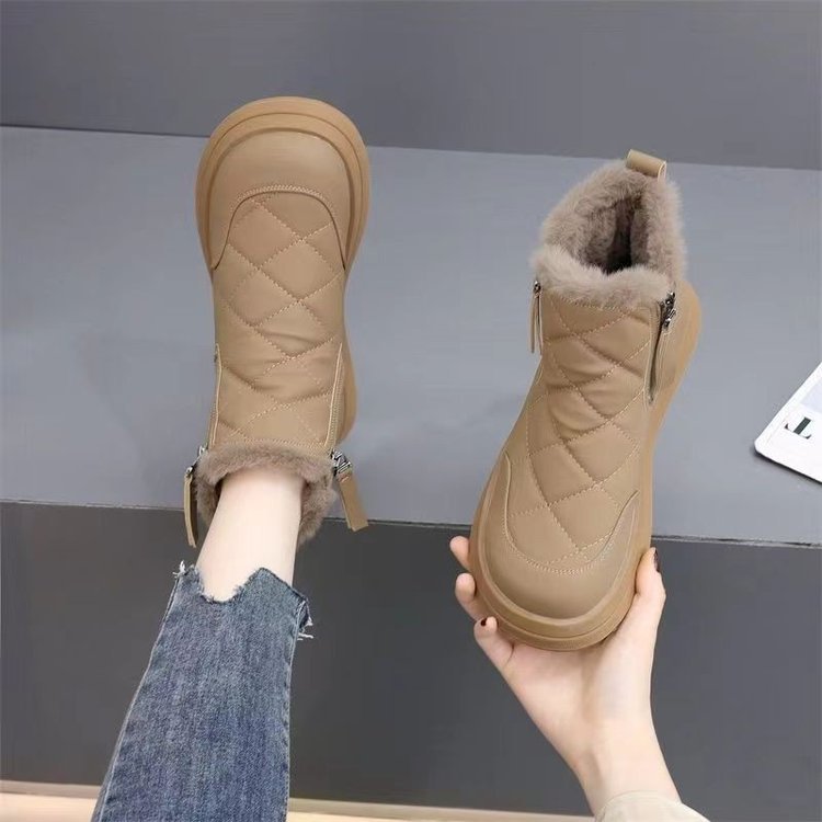 Elizabeth Ainsley Snow Boots - Waterproof Fleece Lining
