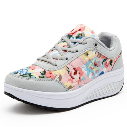Floral Canvas Elizabeth Ainsley Breathable Sneakers