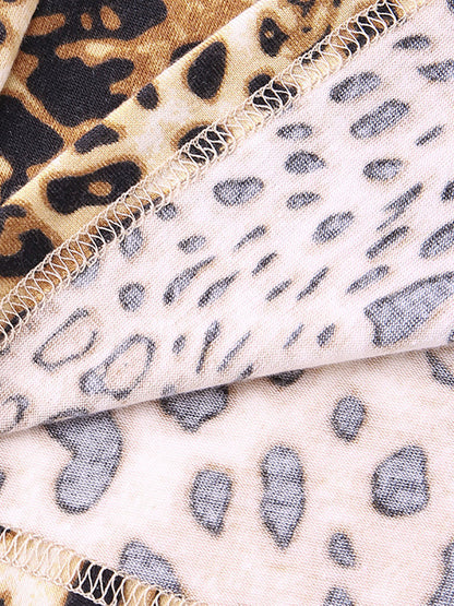 Leopard Print V-Neck Top by Elizabeth Ainsley