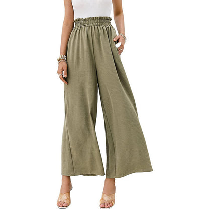 Pinterest-Inspired Elizabeth Ainsley Wide Leg Trousers