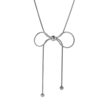 Bow Drop Necklace, Earrings and Ring