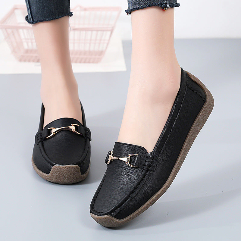 Comfort Wedge Loafers by Elizabeth Ainsley