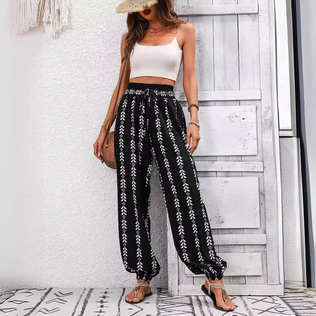 Boho Wide-Leg Pants by Elizabeth Ainsley