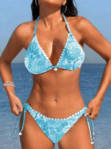 Vibrant Printed Bikini by Elizabeth Ainsley