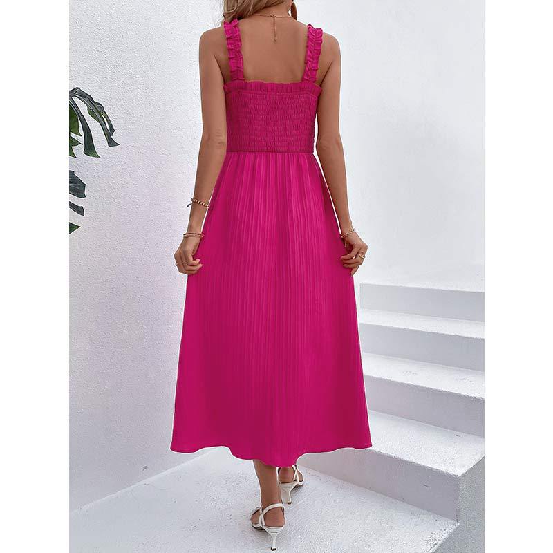 Chic Rose High Waist Dress by Elizabeth Ainsley