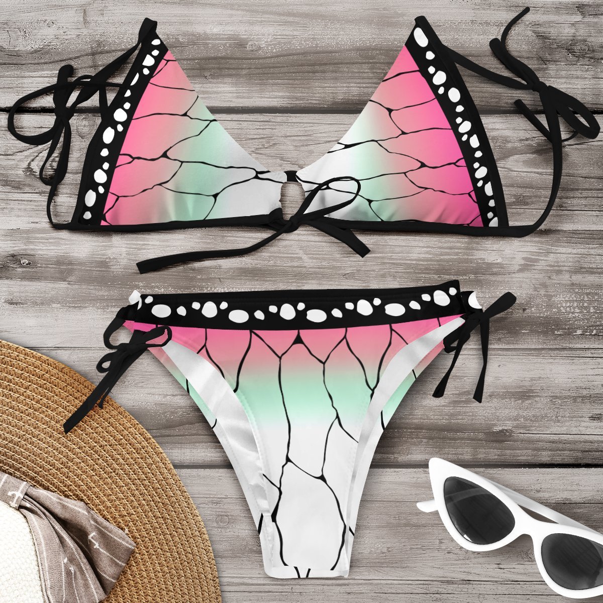 Vibrant Pinterest-Inspired Elizabeth Ainsley Bikini Set