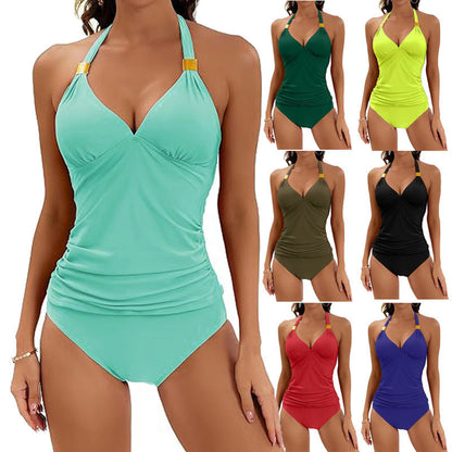 Chic Halter Bikini Set Elizabeth Ainsley Swimwear