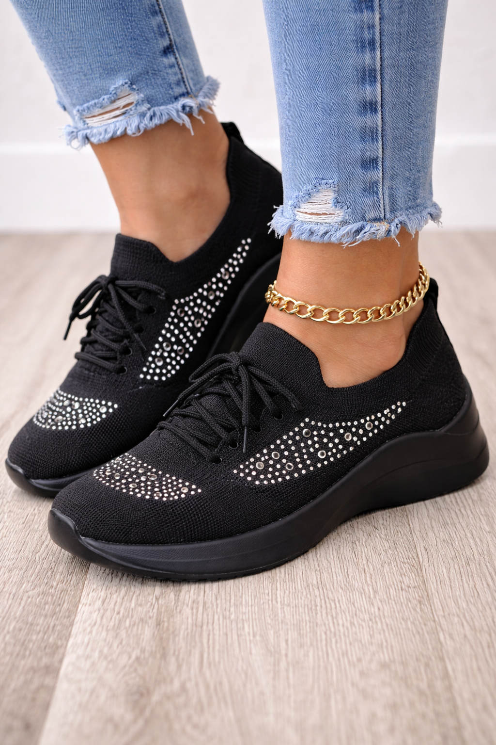 Breathable Platform Sneakers Elizabeth Ainsley