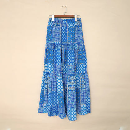 Bohemian Print Elizabeth Ainsley Maxi Skirt