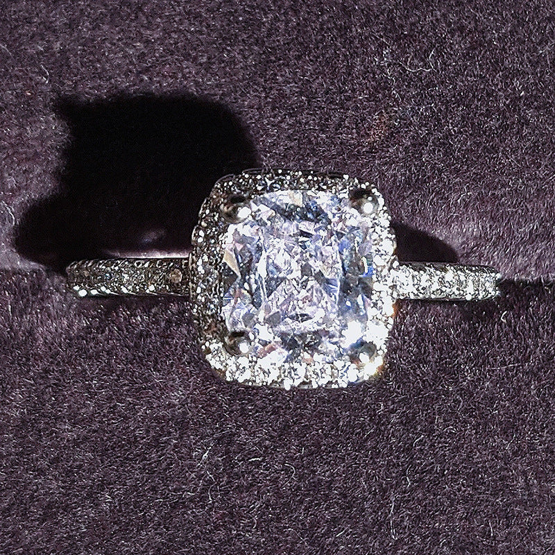 Blush Halo Engagement Ring Collection – Cushion, Pear & Heart Cuts